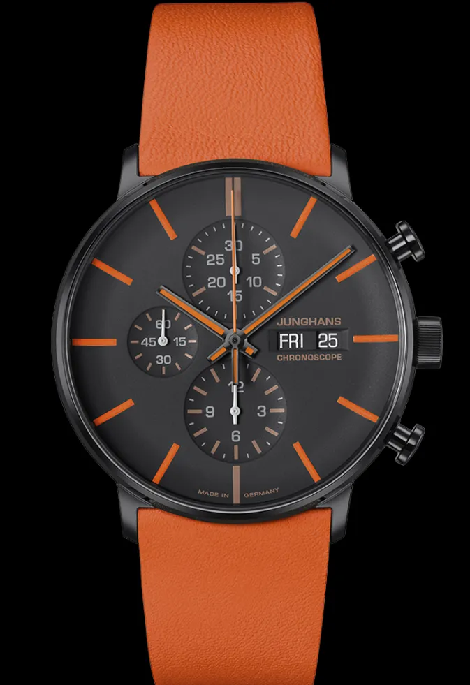 Herren-Junghans FORM A Chronoscope, Date English