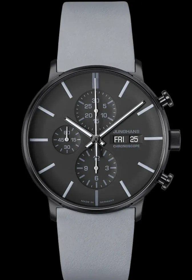 Herren-Junghans FORM A Chronoscope, Date English