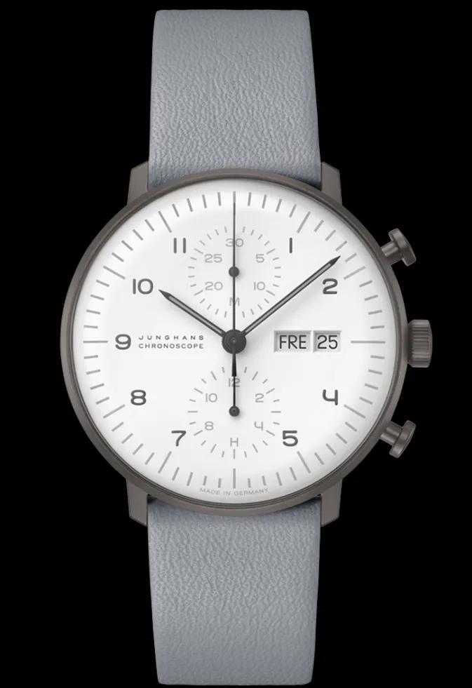 Herren-Junghans max bill Chronoscope