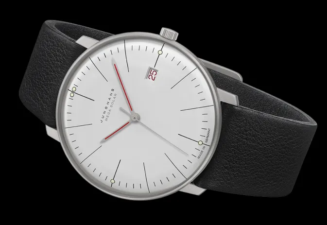 Damen-Junghans max bill MEGA Solar Bauhaus