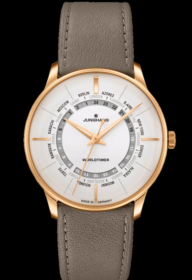 Damen | Herren-Junghans Meister Worldtimer