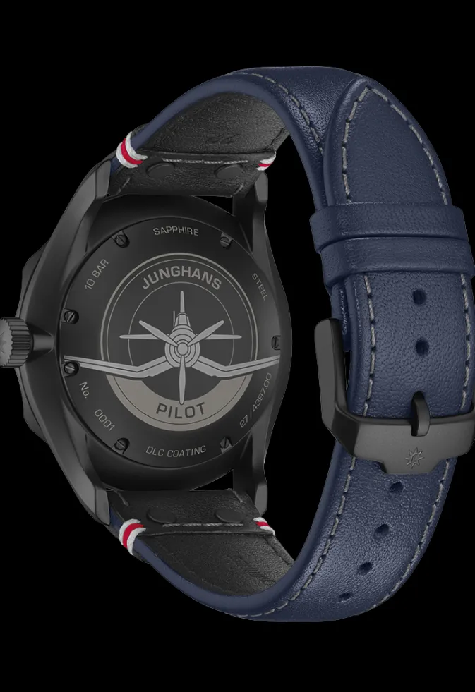 Herren-Junghans Pilot Automatic Navy Blue