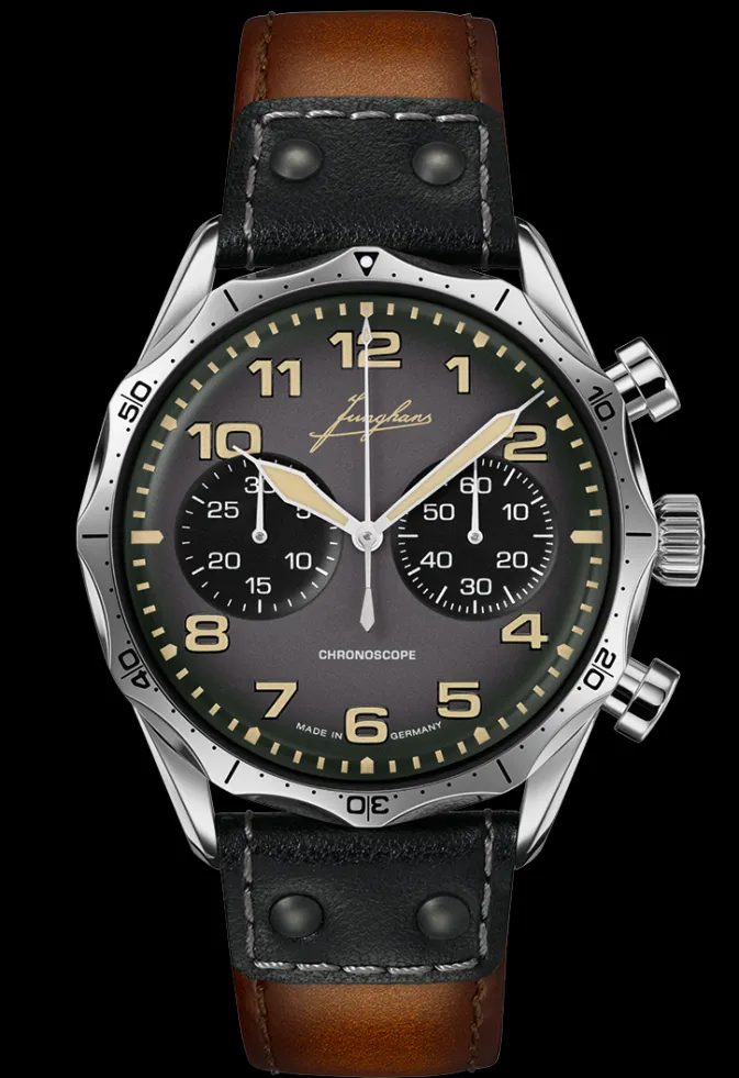 Herren | Neuheiten-Junghans Pilot Chronoscope